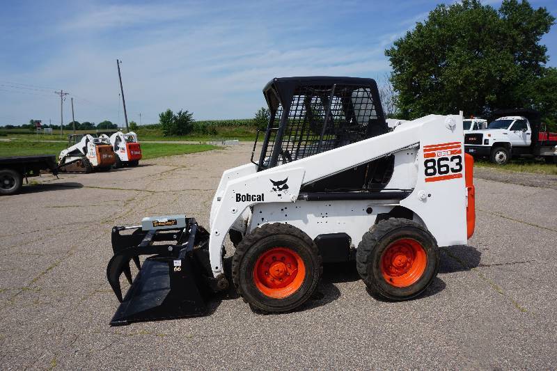 2001 Bobcat 863G Skid Loader Skid Steer