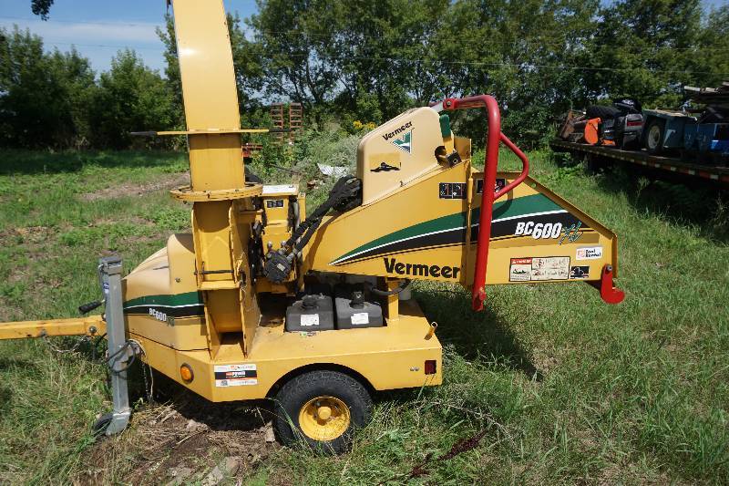 2008 Vermeer Model BC600XL Power Wood Chipper