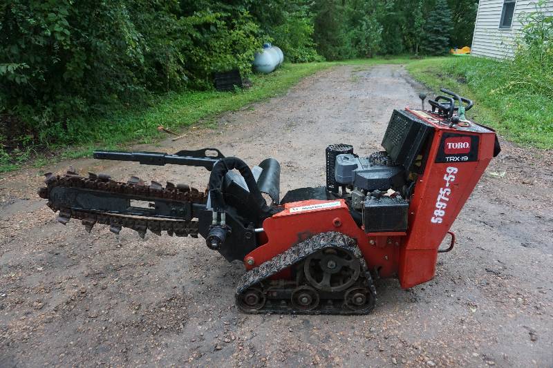 2012 Toro Dingo Model TRX 19 Mini Tracked Trencher | Western Star ...