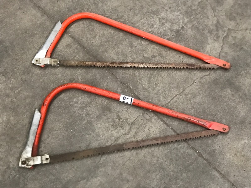(2) Bow Saws
