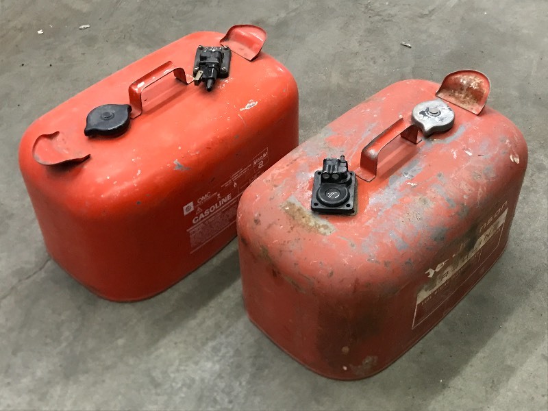 (2) Steel Fuel Tanks