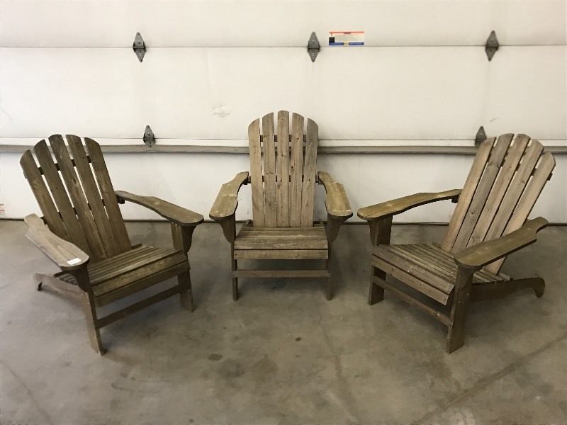 (3) Adirondack Chairs
