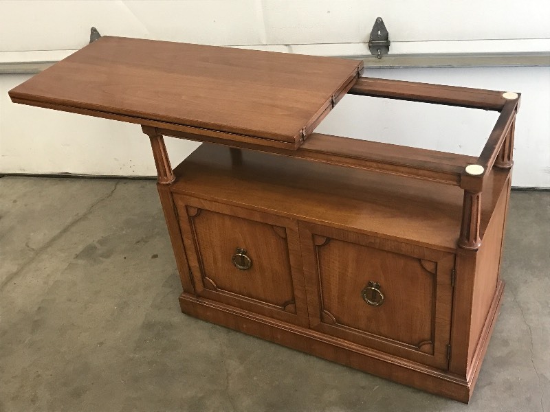 Henredon Fine Furniture Slate Top Serving Table
