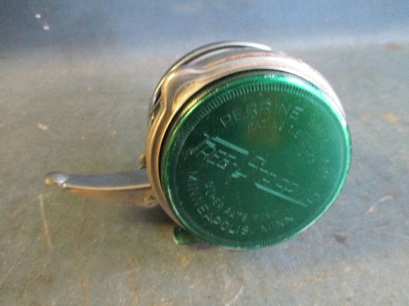 lot 35 image: Vintage Perring Fly Fishing Reel