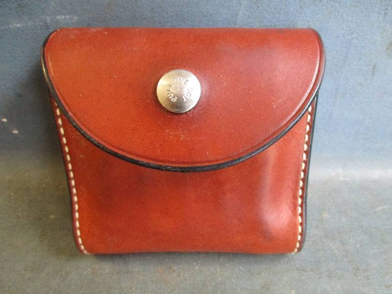 lot 46 image: Leather Ammo Belt Case