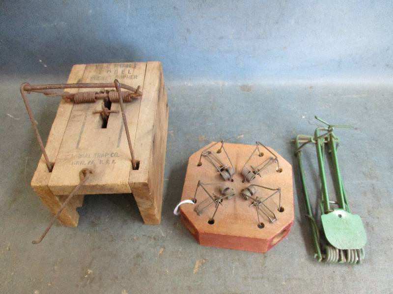 lot 80 image: Antique Traps