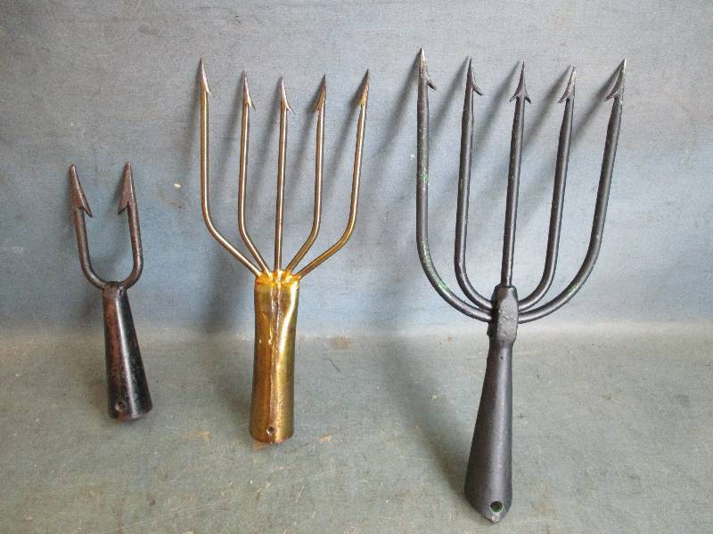lot 84 image: Spear Fishing Heads