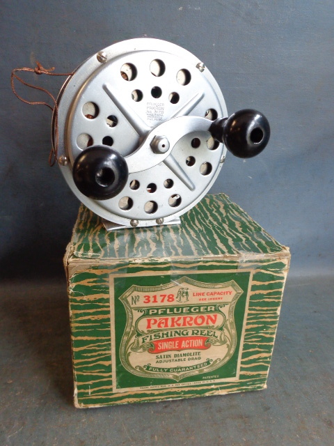lot 112 image: Vintage Fishing Reel