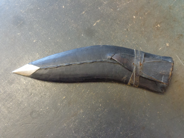 lot 120 image: Gurkah Knife Sheath