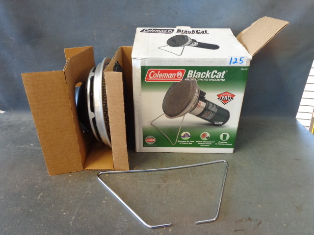 lot 125 image: Coleman Portable Catalytic Space Heater