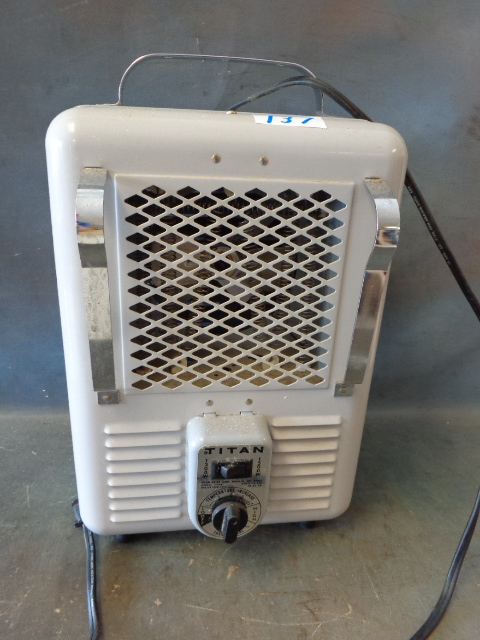 lot 137 image: Titan Electric Heater