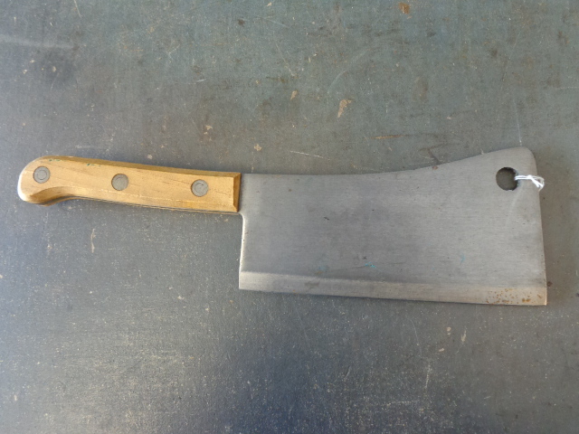 lot 142 image: Meat Cleaver