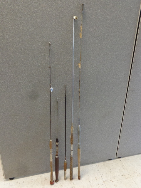 lot 153 image: Vintage Fishing Rods