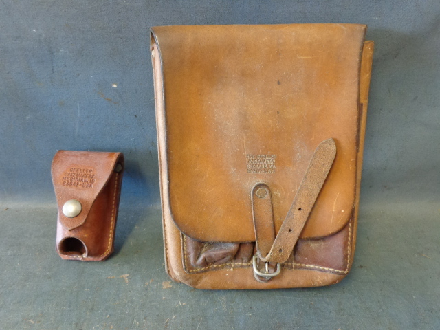 lot 156 image: Vintage Leather Cases