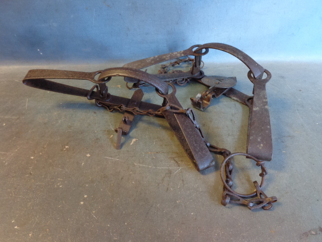 lot 186 image: Double Spring Traps