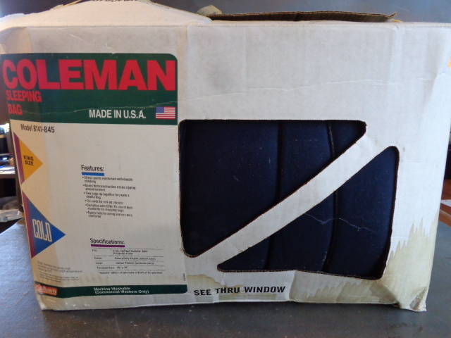 lot 192 image: Coleman Sleeping Bag