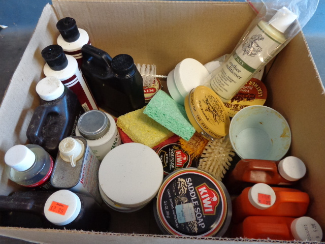 lot 199 image: Leather Care Products