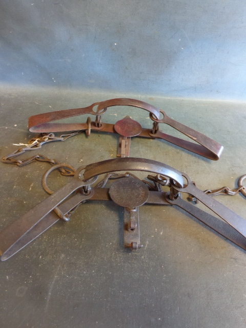 lot 205 image: Oneida S. Newhouse Traps