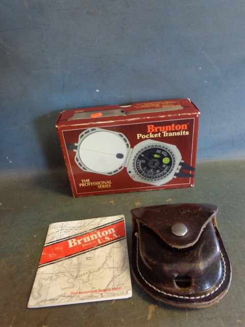 lot 220 image: Brunton Pocket Transits