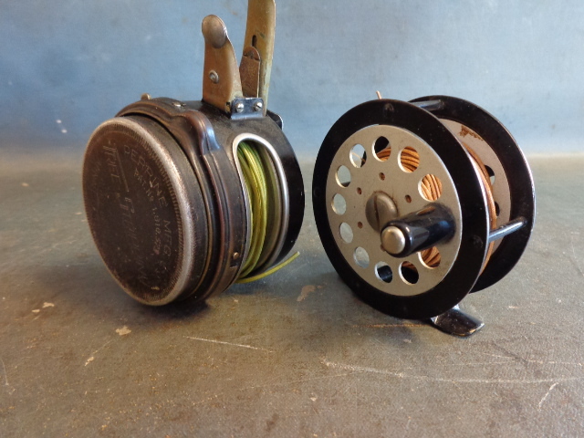 lot 222 image: Vintage Fishing Reels