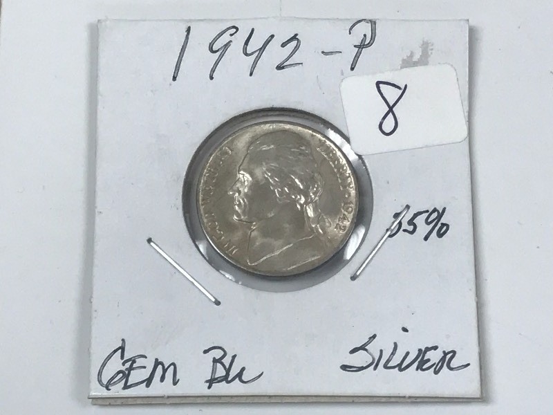 1942-P War Nickel