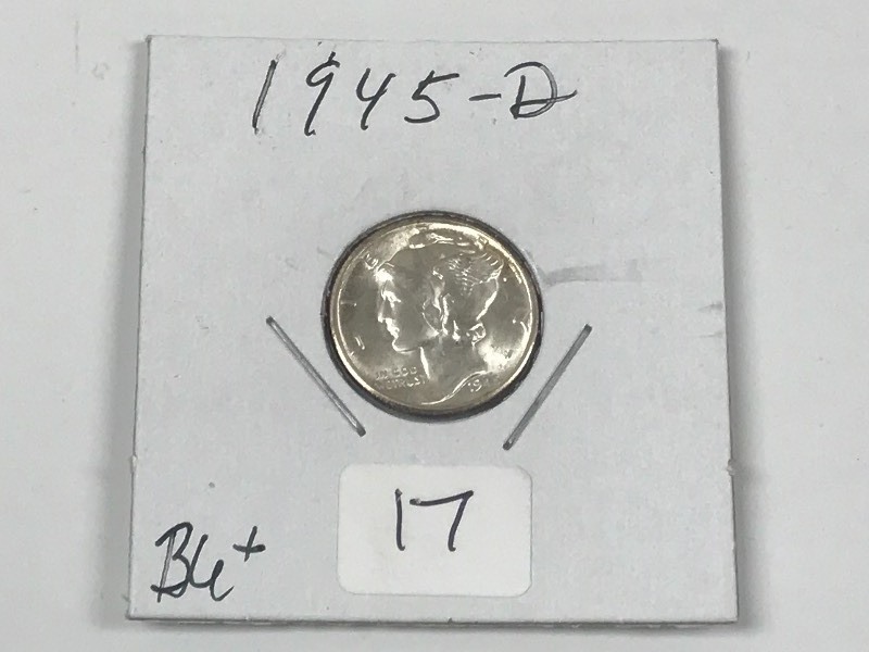 1945-D Mercury Dime