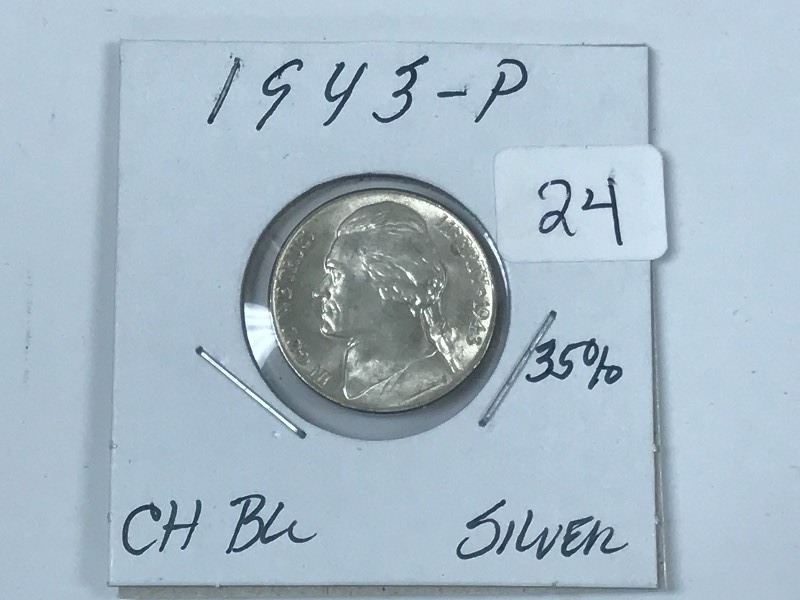 1943-P War Nickel