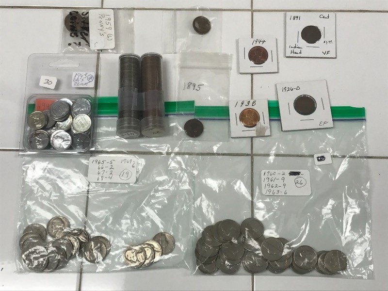 Lot Of Assorted Coins