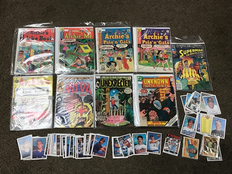 Comic Books & Baseball Cards