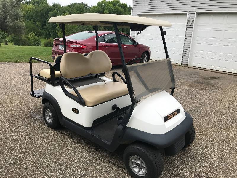 2012 Club Car Precedent Electric with Rear Flip Seat