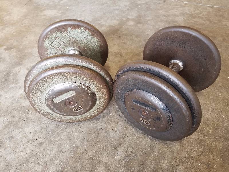 lot 14 image: Weights