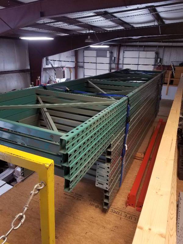 lot 60 image: Pallet racking