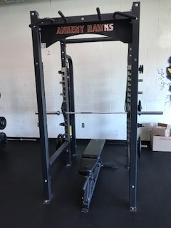 lot 2 image: Power rack