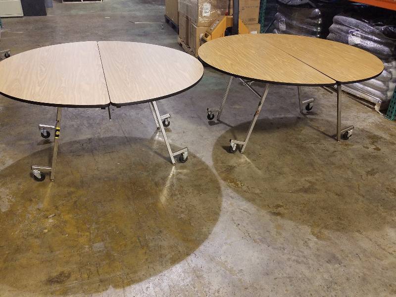 lot 62 image: Rolling tables