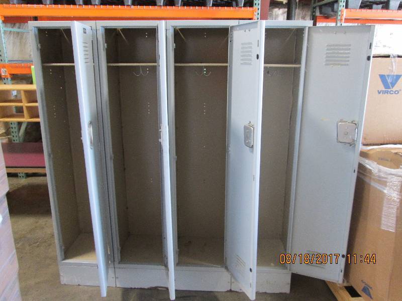 lot 111 image: Set of 4 Lockers