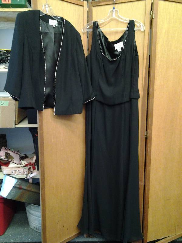 Merrily Size 18-Black Rhinestone With Jacket