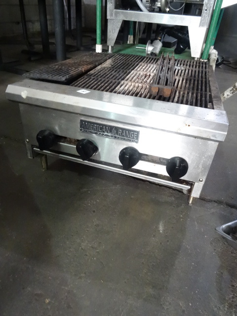 American Range 4 burner broiler. Na...