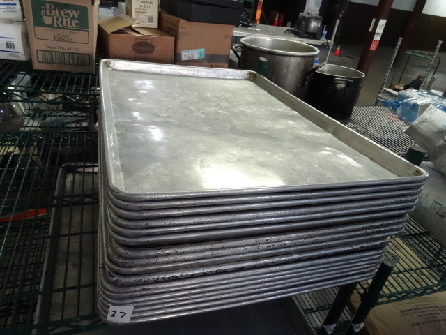 17 full pan baking sheets...