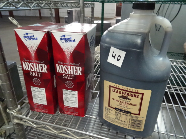 Gallon of Lea and Perrins Worcester...