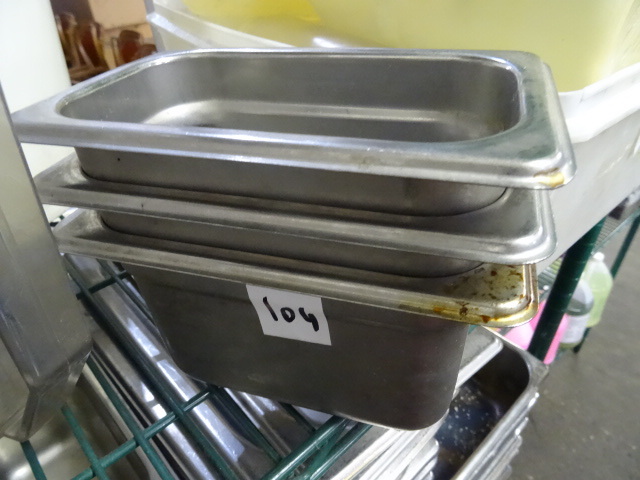 18 prep pans. Qty 25...