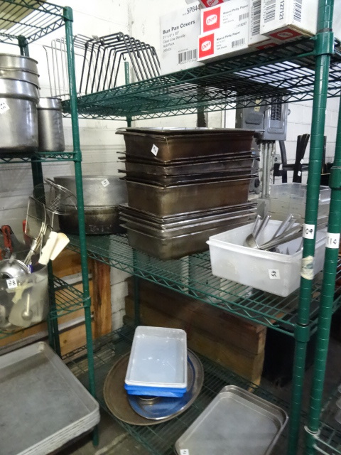 Wire rack unit. Green coated. 54 x ...