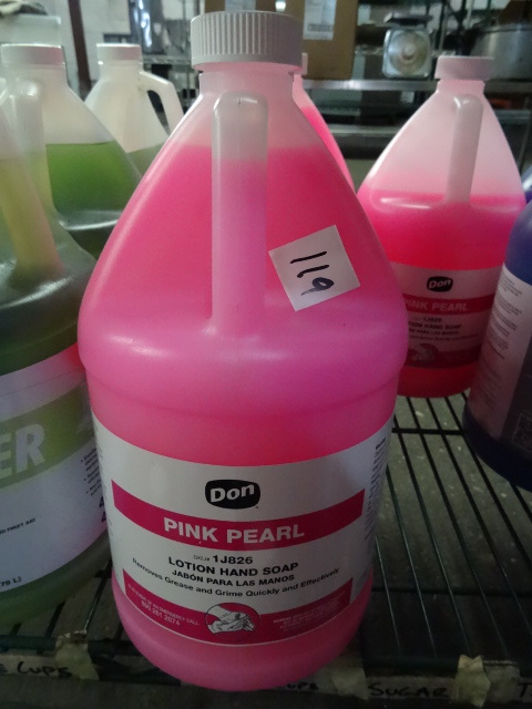 Pink pearl lotion hand soap. 4 gals...