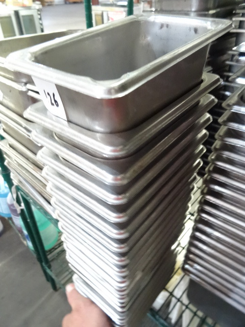 18 size prep pans. Qty 19...