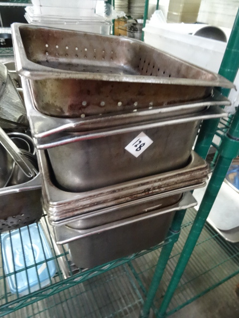 12 size prep pans. Qty 9...