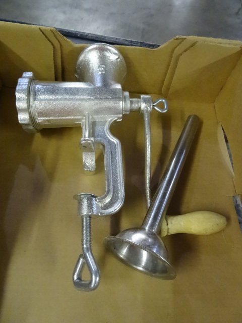 Like new table mount meat grinder...