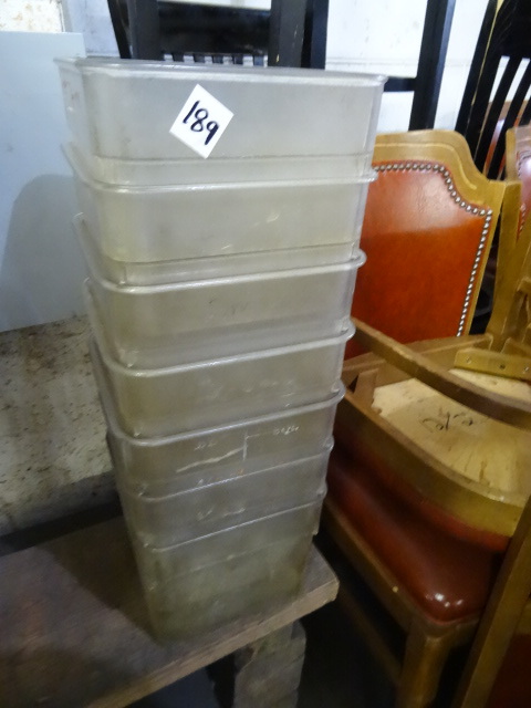 6 qt measuring prep containers. Qty...
