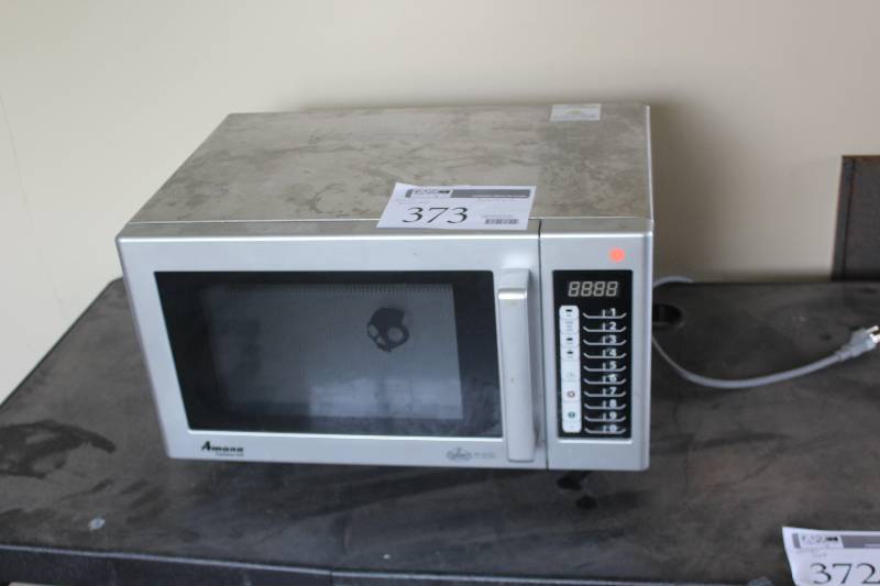 lot 373 image: Amana Microwave