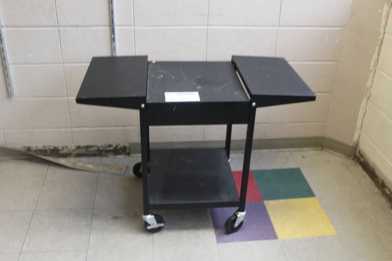 lot 278 image: Rolling Computer Table