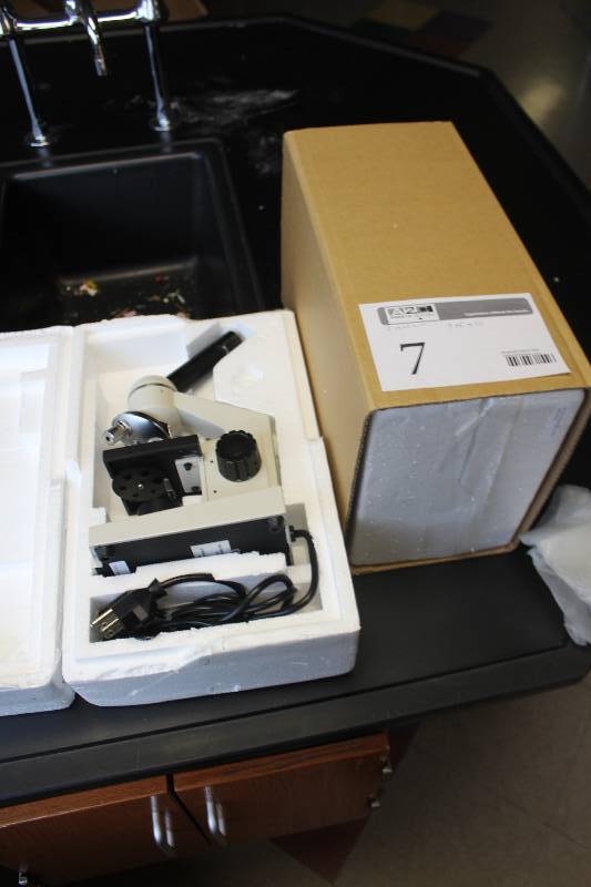 lot 7 image: Lot of (2) Microscopes Includes ETA Cuisenaire