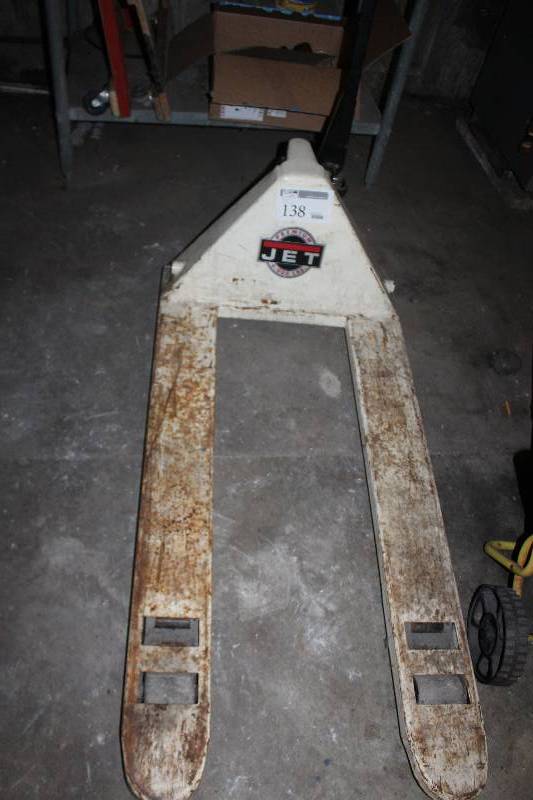 lot 138 image: Jet Brand Pallet Jack